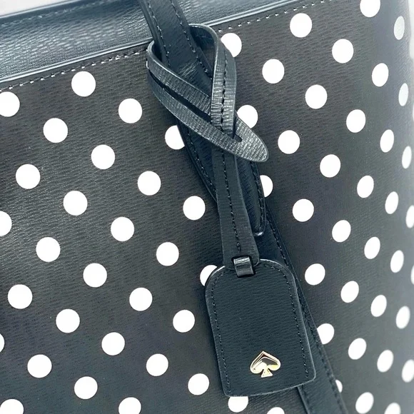 Nwt Kate Spade Cara Dot Dot Tote Shoulder Bag - Picture 11 of 13